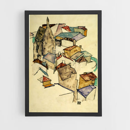 ap-egon schiele-7 cadre Noir