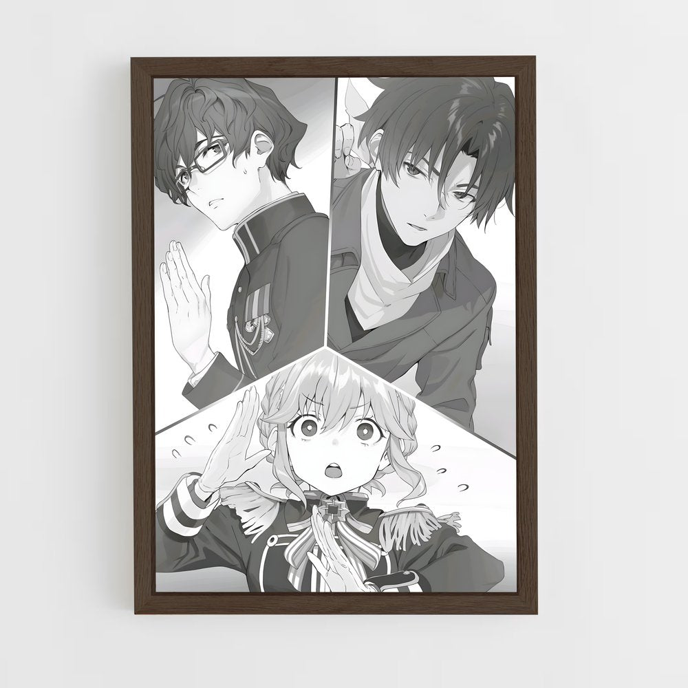 ap-eighty six-4 cadre Bois foncé