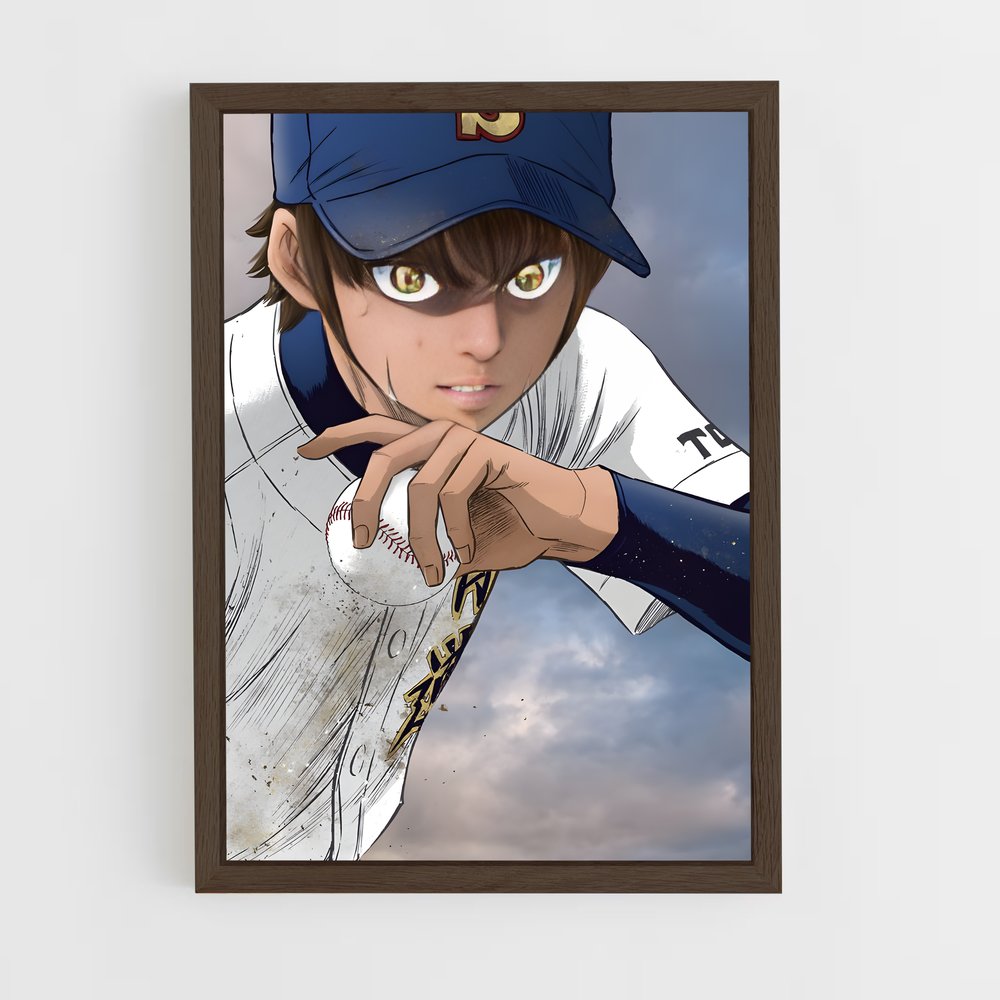 ap-eijun sawamura-2 cadre Bois foncé