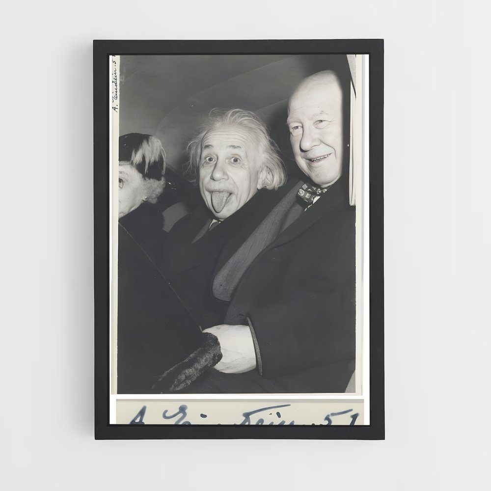 ap-einstein tongue-2 cadre Noir