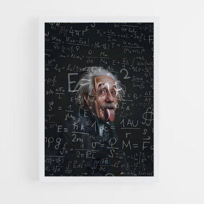 ap-einstein tongue-3 cadre Blanc