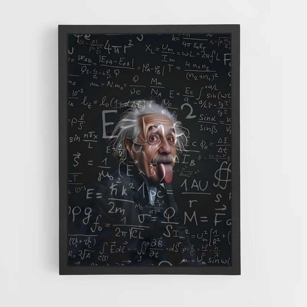 ap-einstein tongue-3 cadre Noir
