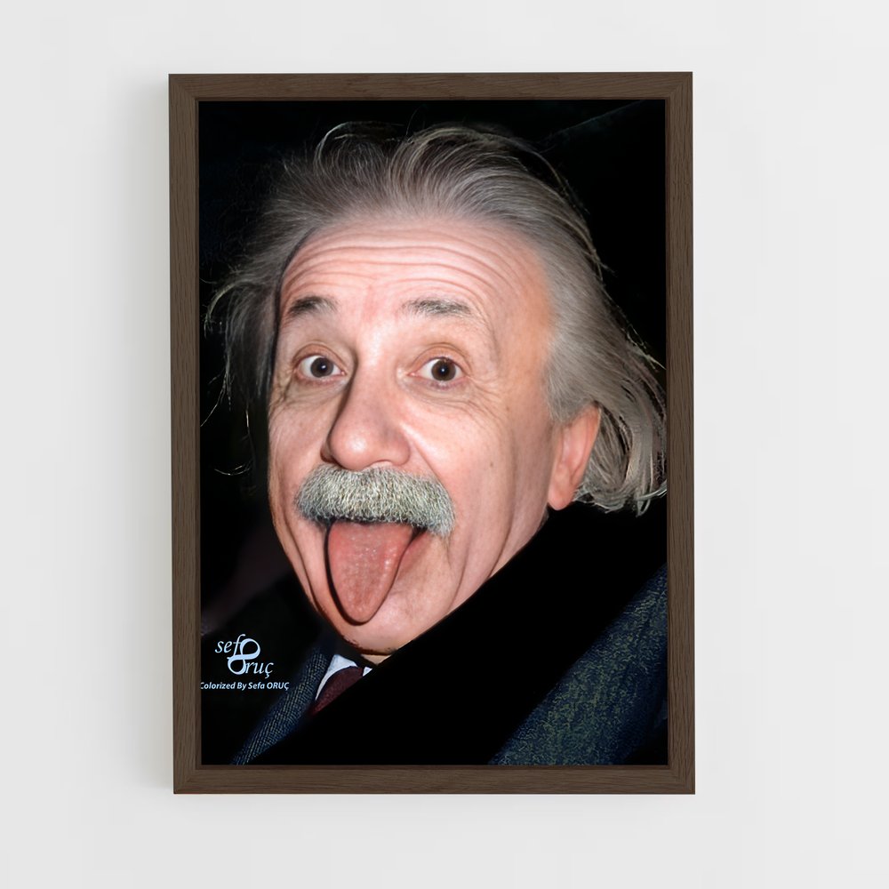 ap-einstein tongue-4 cadre Bois foncé