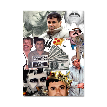 Poster El Chapo Faces