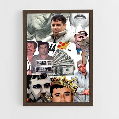 ap-el chapo-3 cadre Bois foncé