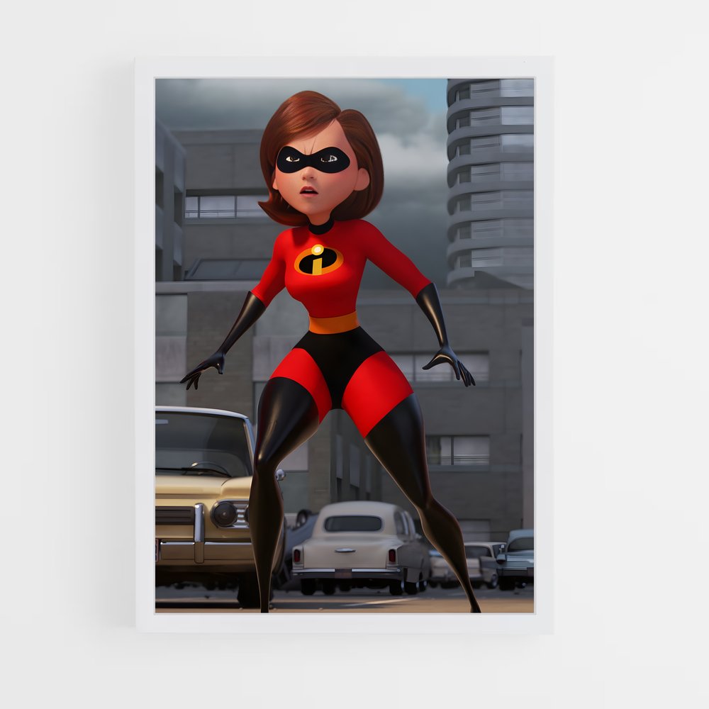 ap-elastigirl-1 cadre Blanc