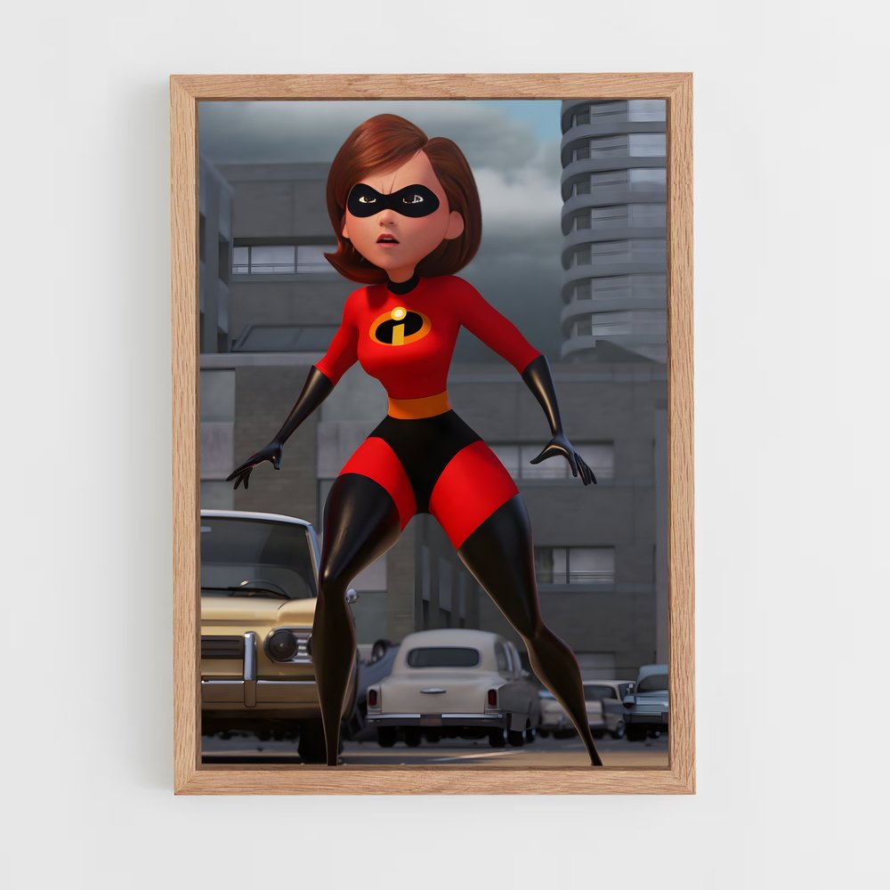 ap-elastigirl-1 cadre Bois clair
