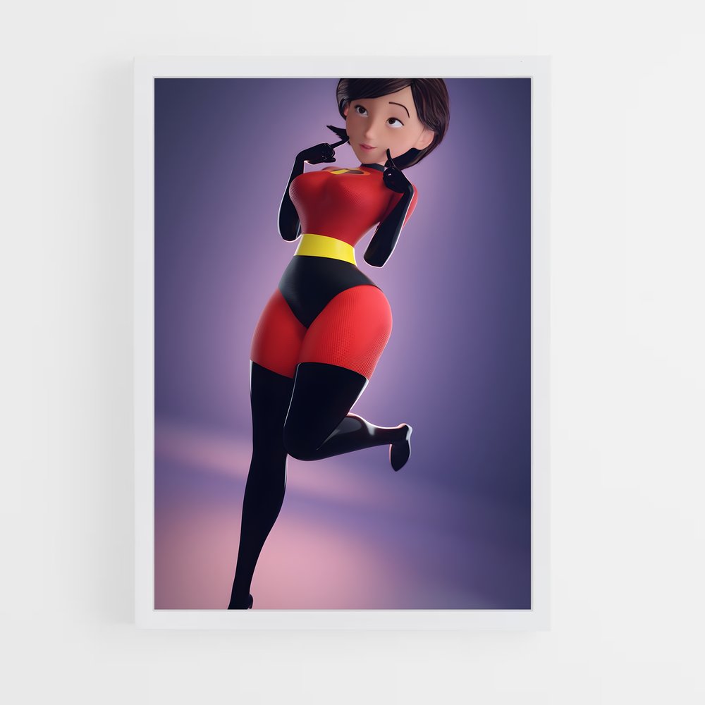 ap-elastigirl-2 cadre Blanc