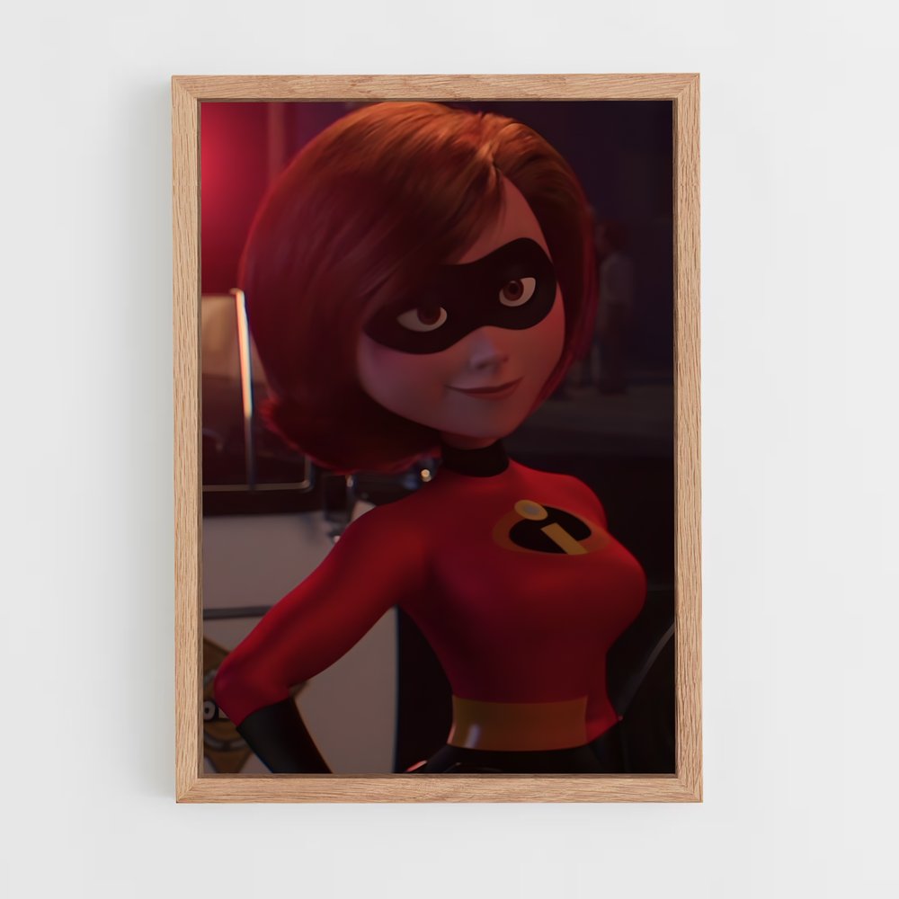 ap-elastigirl-4 cadre Bois clair