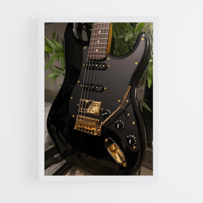 ap-electric guitar-2 cadre Blanc