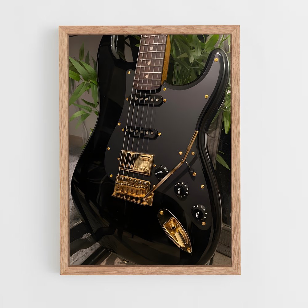 ap-electric guitar-2 cadre Bois clair