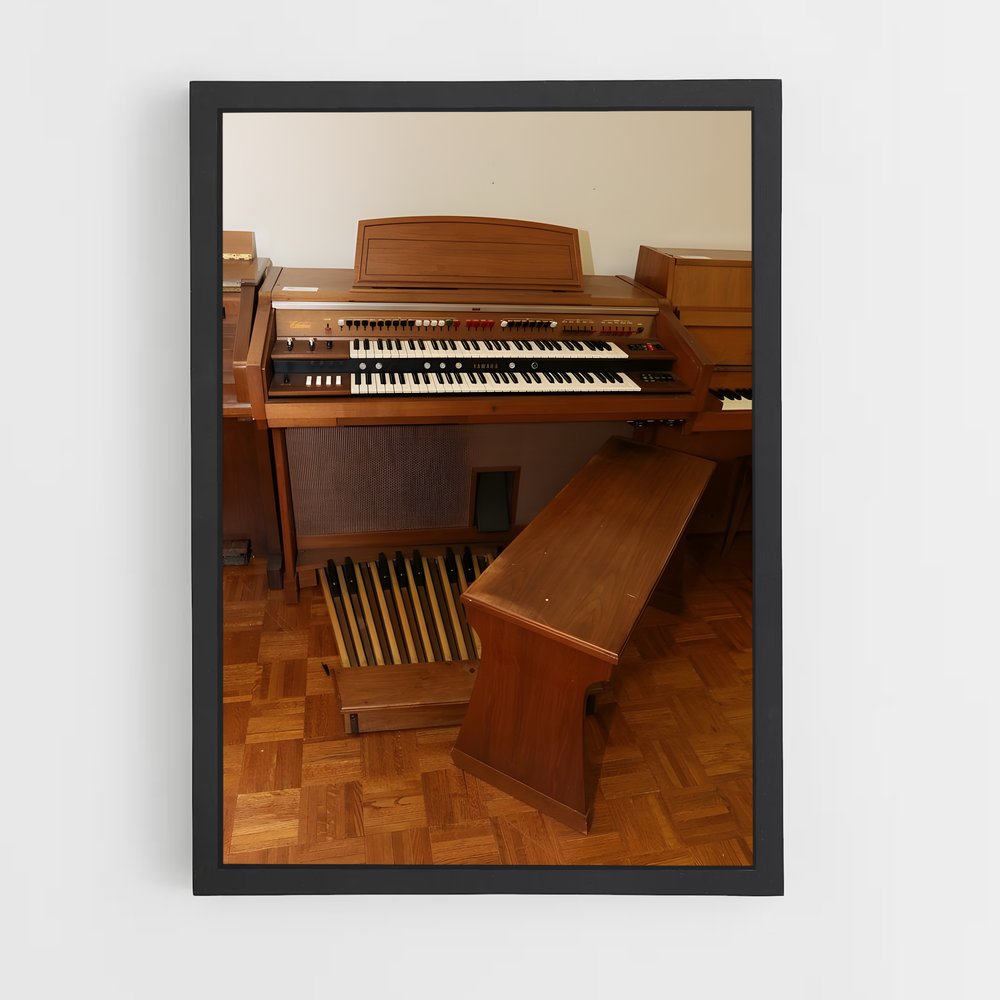ap-electric organ-1 cadre Noir
