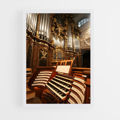 ap-electric organ-2 cadre Blanc