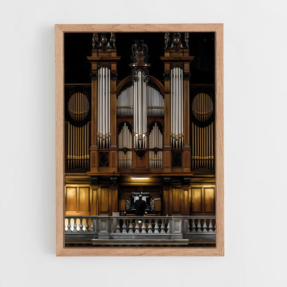 ap-electric organ-5 cadre Bois clair