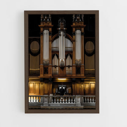 ap-electric organ-5 cadre Bois foncé