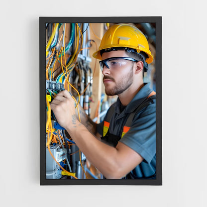 ap-electrician-4 cadre Noir