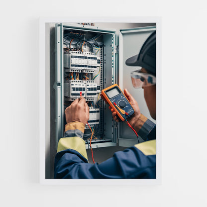 ap-electrician-6 cadre Blanc