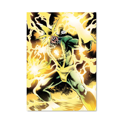 Poster Electro Green Lantern