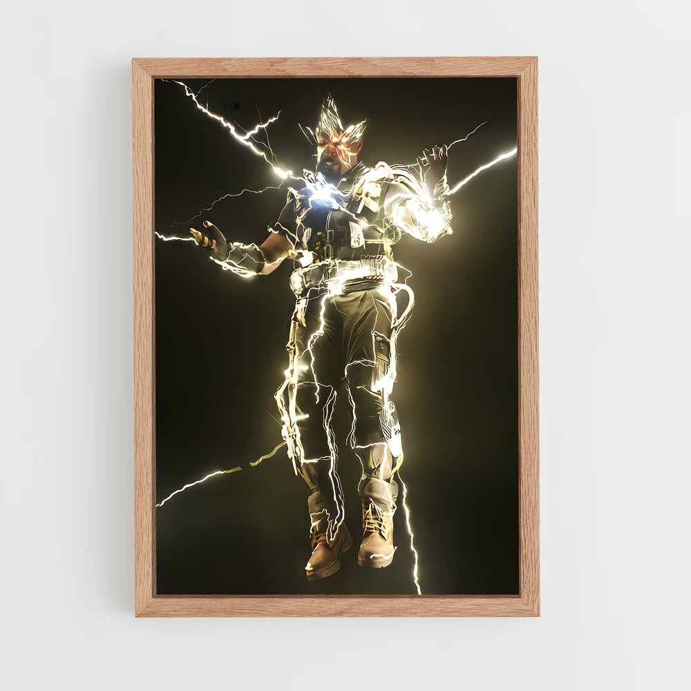 ap-electro spider-man-1 cadre Bois clair