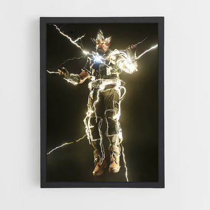 ap-electro spider-man-1 cadre Noir