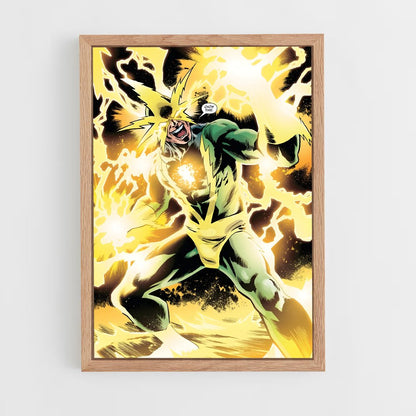 ap-electro spider-man-2 cadre Bois clair