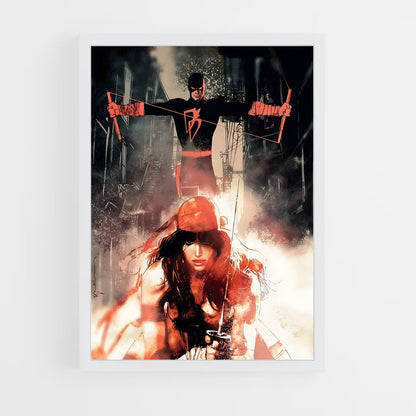 ap-elektra daredevil-10 cadre Blanc