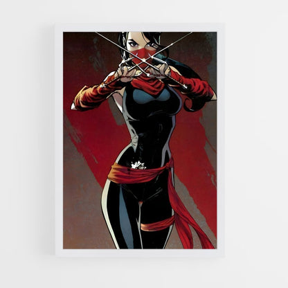 ap-elektra daredevil-12 cadre Blanc