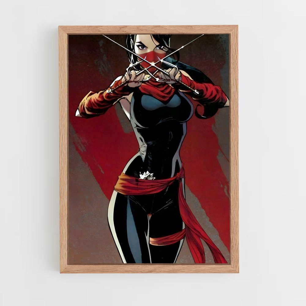 ap-elektra daredevil-12 cadre Bois clair