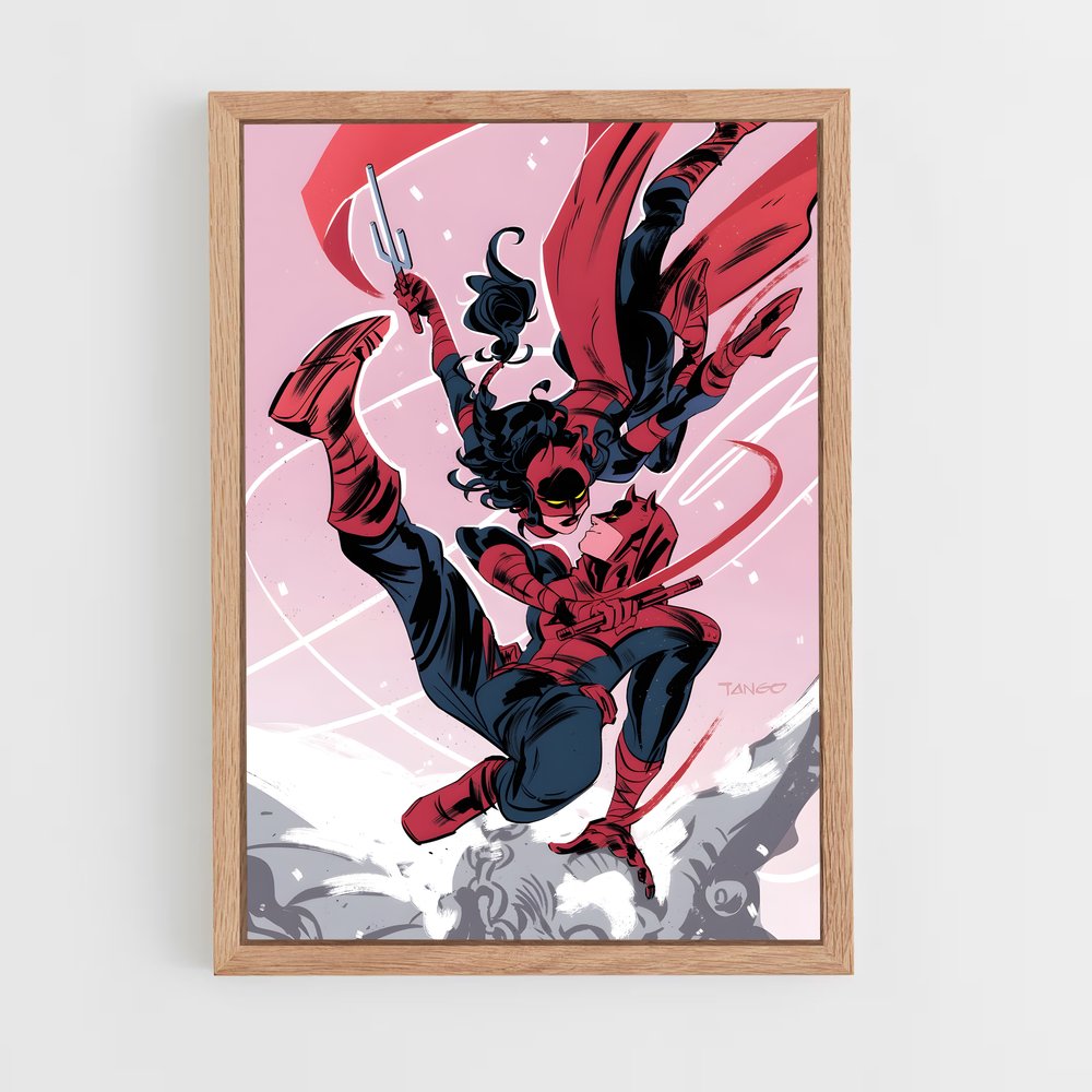 ap-elektra daredevil-5 cadre Bois clair