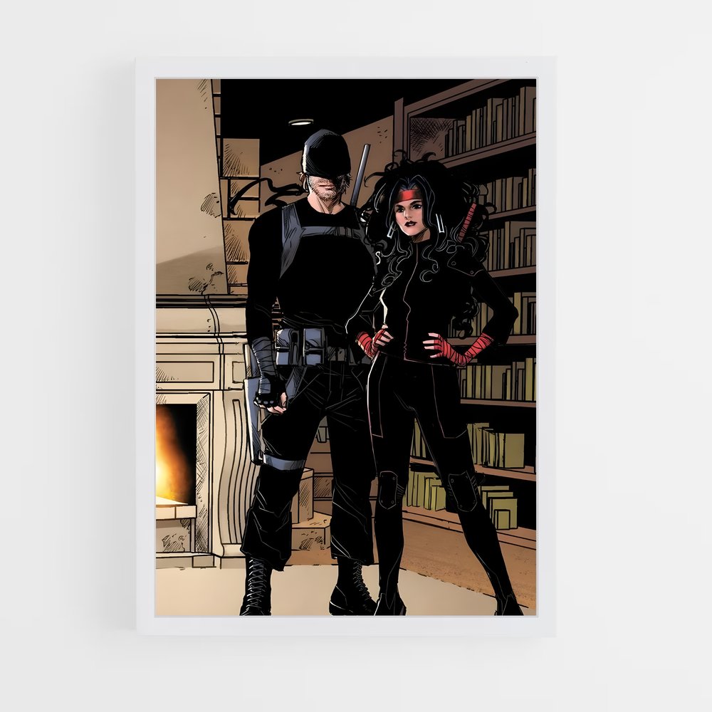 ap-elektra daredevil-6 cadre Blanc