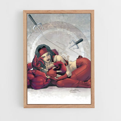 ap-elektra daredevil-7 cadre Bois clair
