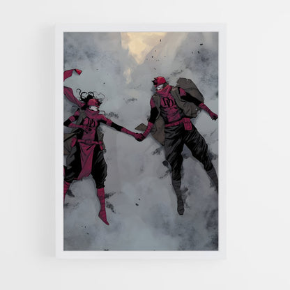 ap-elektra daredevil-8 cadre Blanc