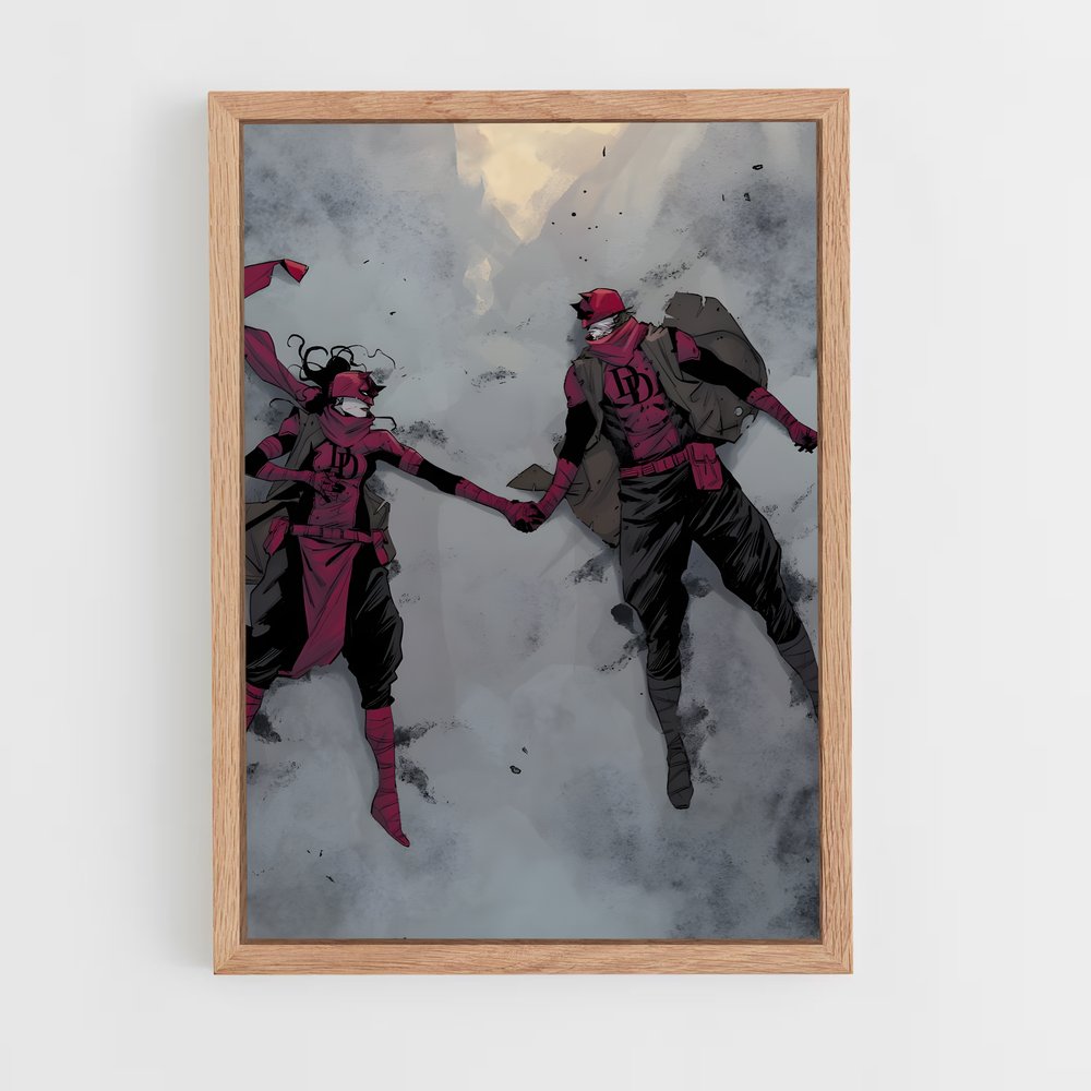 ap-elektra daredevil-8 cadre Bois clair