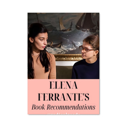 Poster Elena ferrante 12486