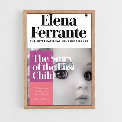 ap-elena ferrante-12 cadre Bois clair
