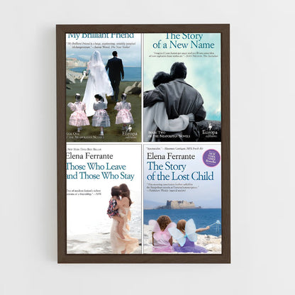 ap-elena ferrante-5 cadre Bois foncé