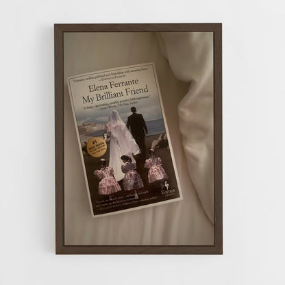 ap-elena ferrante-7 cadre Bois foncé