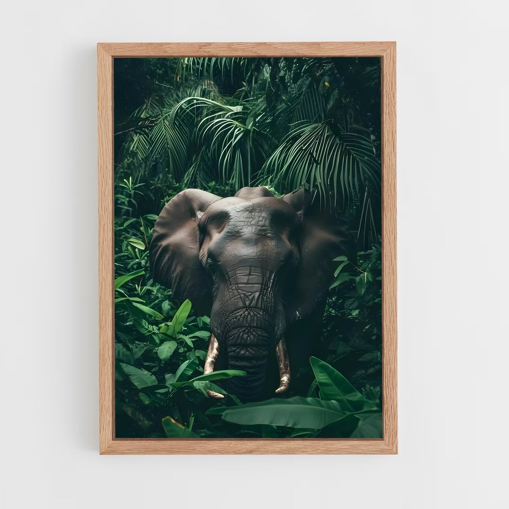 ap-elephant-11 cadre Bois clair