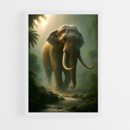 ap-elephant-12 cadre Blanc