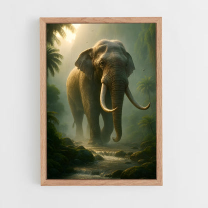 ap-elephant-12 cadre Bois clair