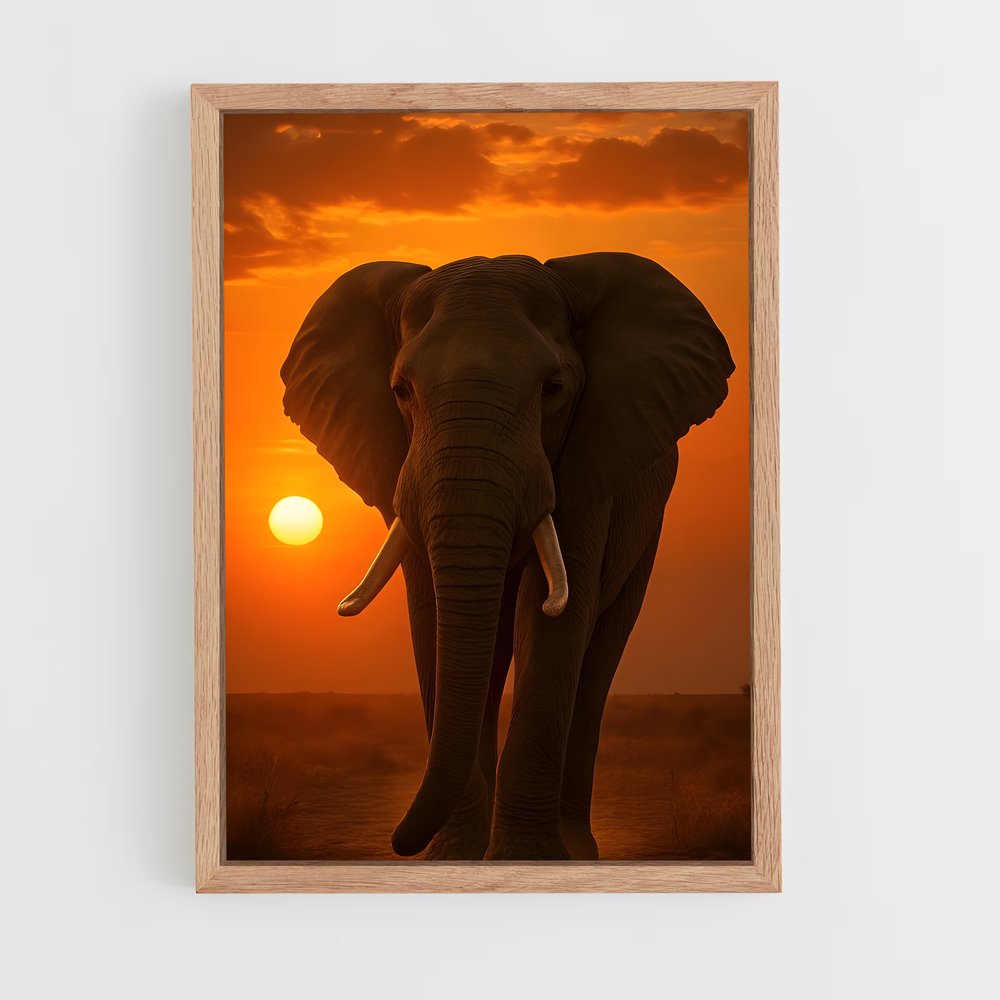 ap-elephant-2 cadre Bois clair