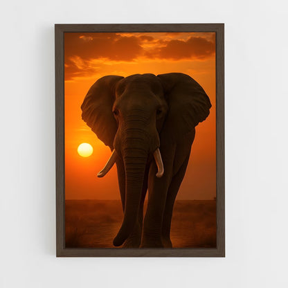 ap-elephant-2 cadre Bois foncé