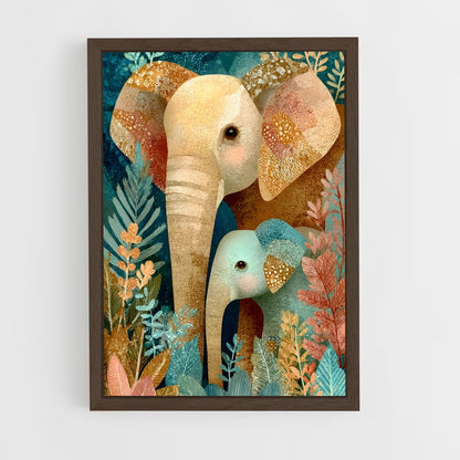 ap-elephant-6 cadre Bois foncé