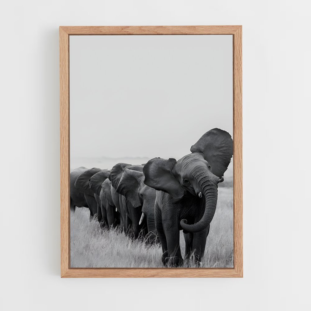 ap-elephant-9 cadre Bois clair