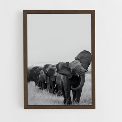 ap-elephant-9 cadre Bois foncé