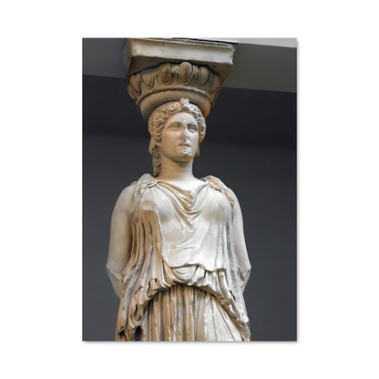 Poster La Statue Oiseaux