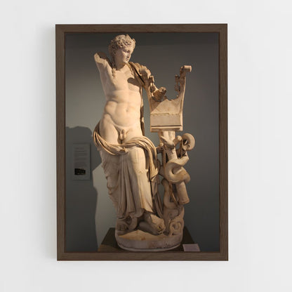 ap-elgin marbles-4 cadre Bois foncé
