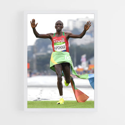 ap-eliud kipchoge-4 cadre Blanc