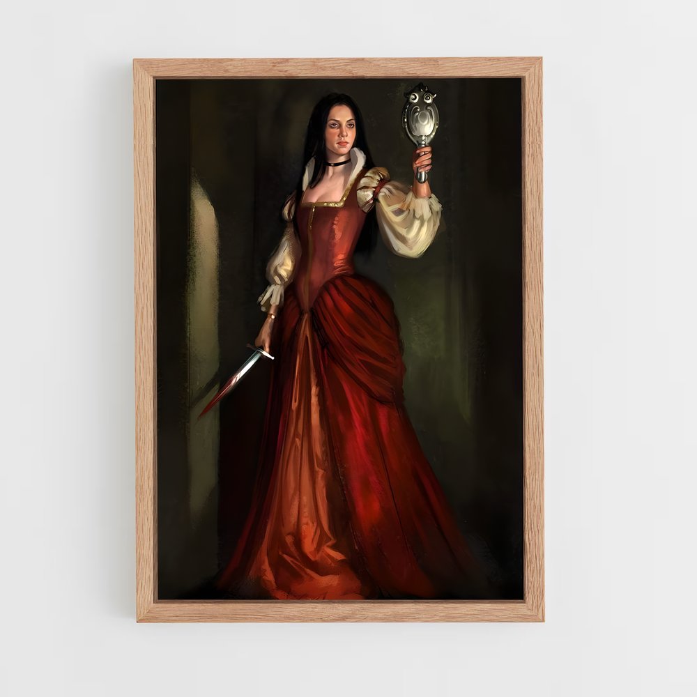 ap-elizabeth bathory-2 cadre Bois clair