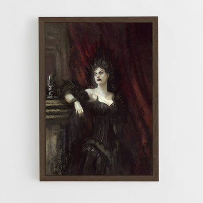 ap-elizabeth bathory-6 cadre Bois foncé